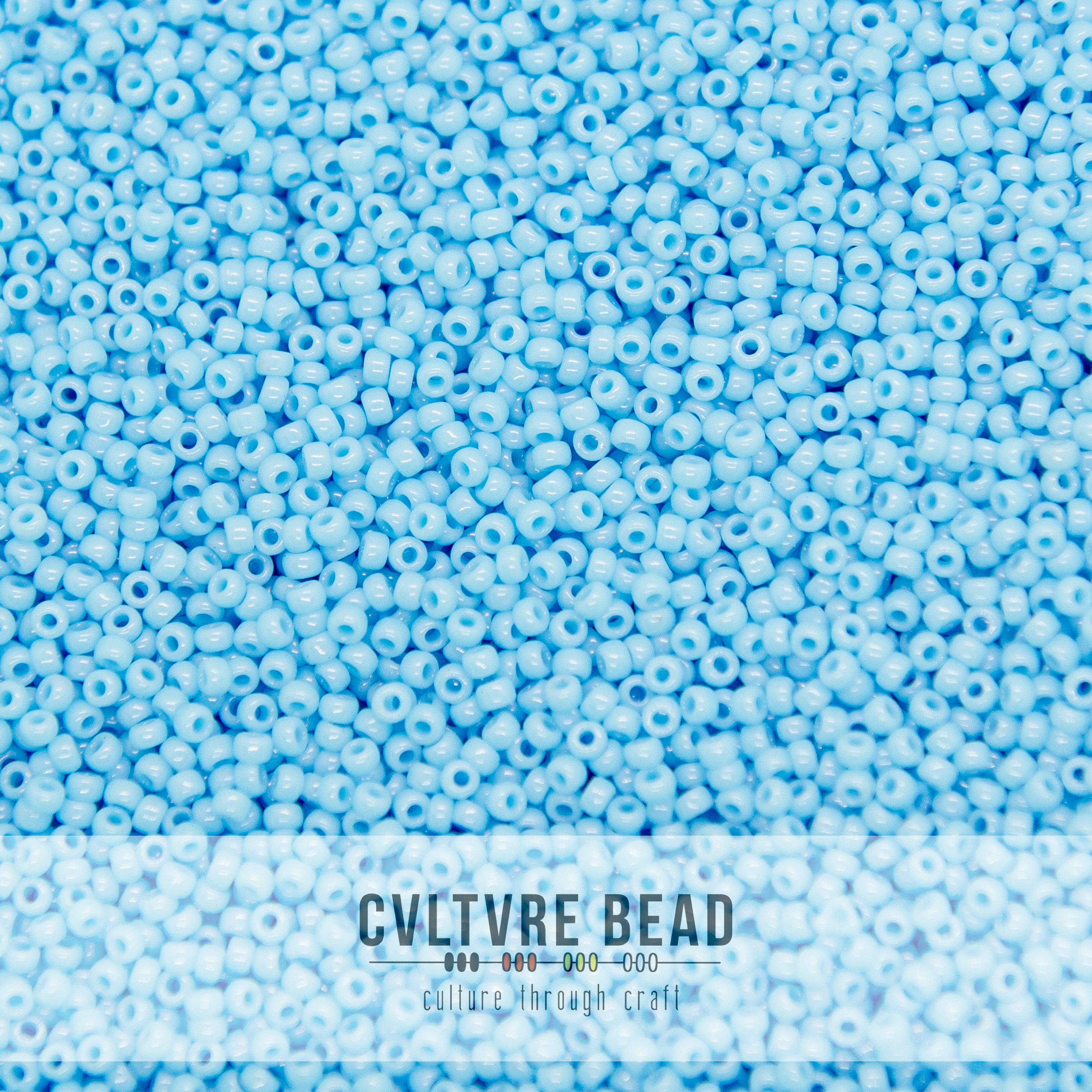 Miyuki Seed Bead 11/0 Opaque Turquoise Blue 20g
